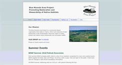 Desktop Screenshot of bluemounds.org